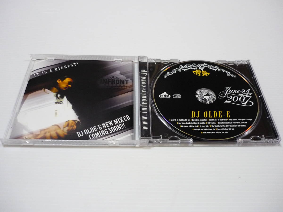 [管00]【送料無料】CD DJ OLDE-E / JUNE 24 2007/g-rap gangsta lowrider california funk westside chicano chicana