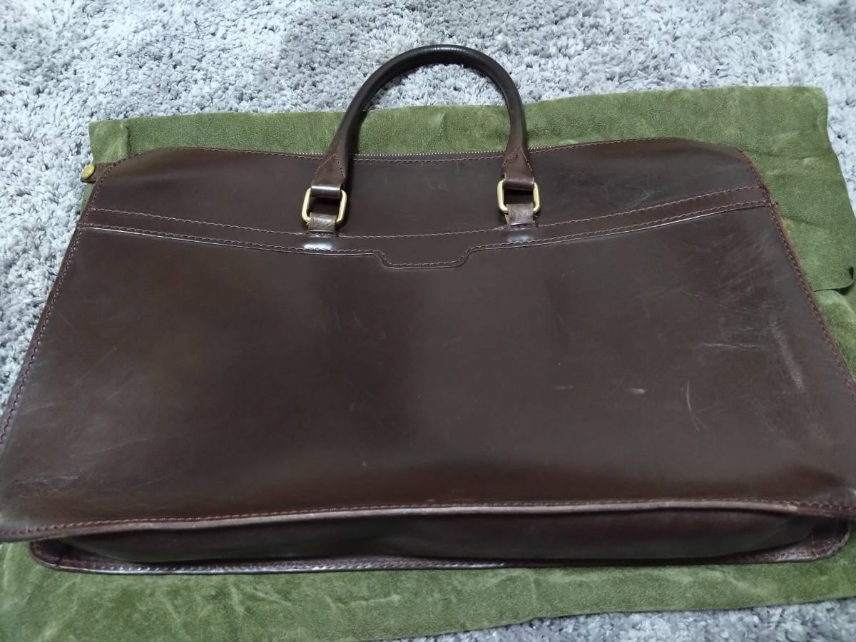 グレンロイヤル 革鞄＋専用アシストバッグ＋長財布セット ブライドルレザー ブリーフケース ロングウォレット