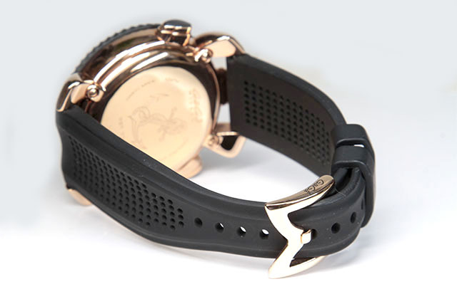 【美品】 GaGaMILANO ガガミラノ メンズ クォーツ 腕時計 クロノ スポーツ 45mm 7011.01 (5714)の画像7