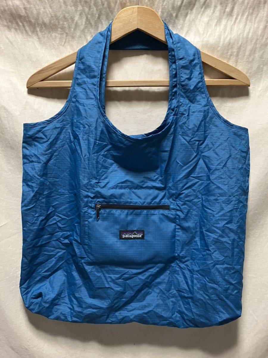 新品 patagonia エコバッグ ショッピング レジ トート パッカブル F9 廃番希少品