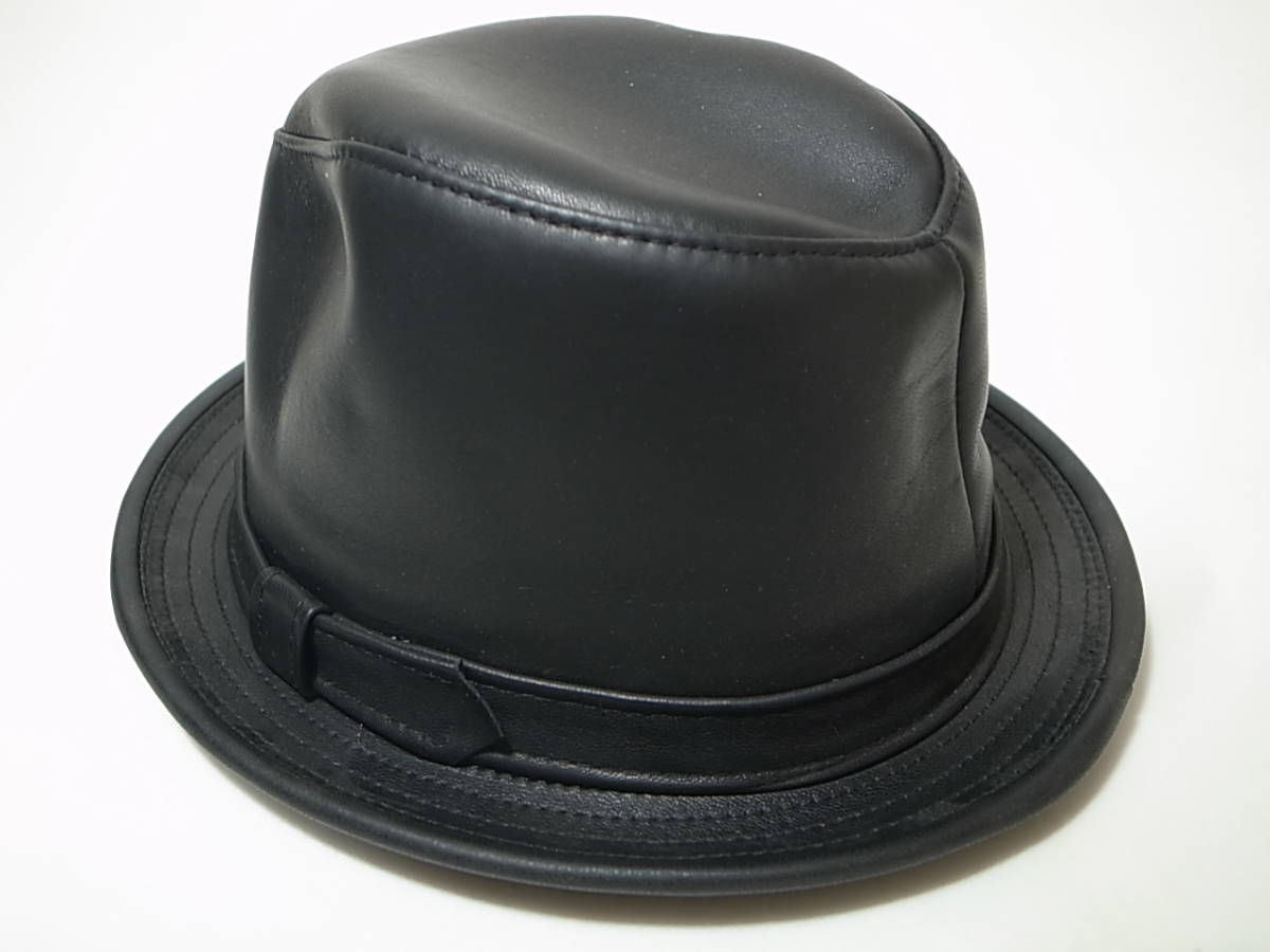 New York HatニューヨークハットNewYorkHat USA製 Lambskin Fedora