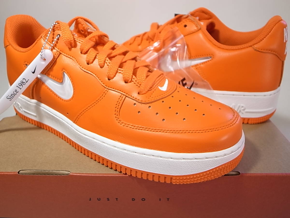 【送料無料 即決】NIKE AIR FORCE 1 LOW RETRO JEWEL COLOR OF THE MONTH復刻カラーCAROTENE オレンジ30cm US12新品FJ1044-800エアフォース