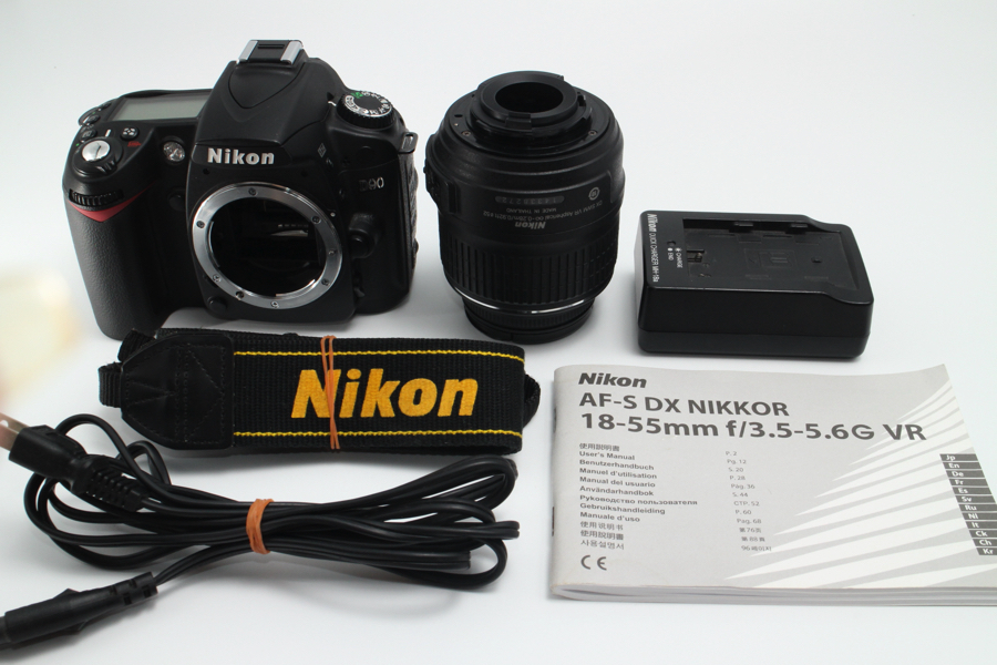 予約中！】 デジタル一眼レフカメラ Nikon ニコン 4088- D90 新品級