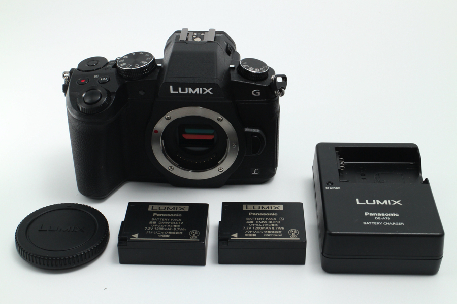 4129- パナソニック Panasonic ミラーレス一眼カメラ LUMIX DMC-G8-K ボディ 1600万画素 シャッターカウント13718回 超美品