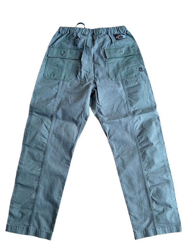 ●●1円!定価24200円 新品 ROKX ロックス BAKER PANT by SAGE DE CRET サージデクレ SDCROX24 OLIVE M ベイカーパンツ（w76〜92）●●_画像3