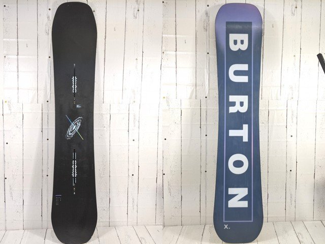 独特の素材 Custom BURTONバートン 8og641/スノーボード板□21-22 X