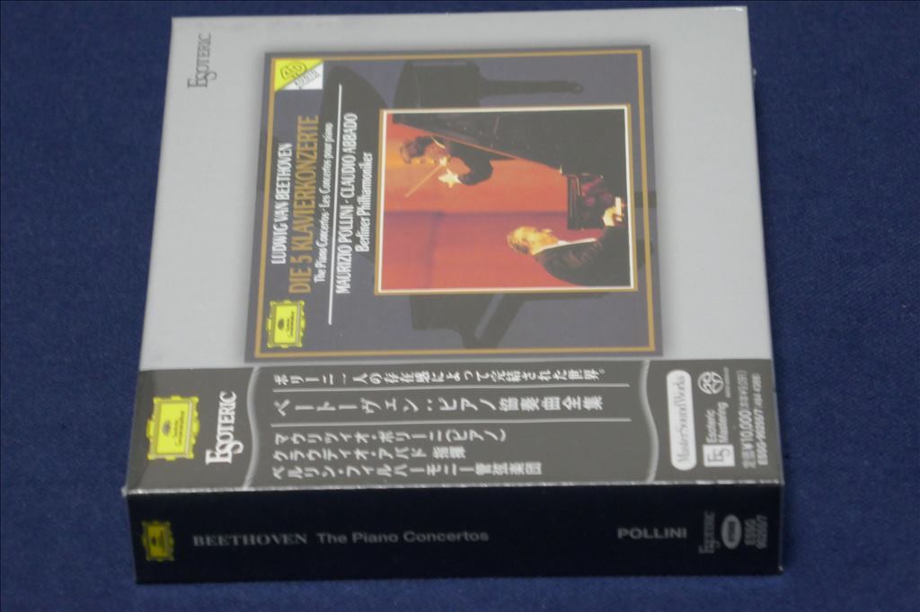 ♪　未開封　ESOTERIC エソテリック SACD ３枚組 ／ ベートーヴェン　ピアノ協奏曲全集／クラウディオ・アバド 指揮　♪_画像4