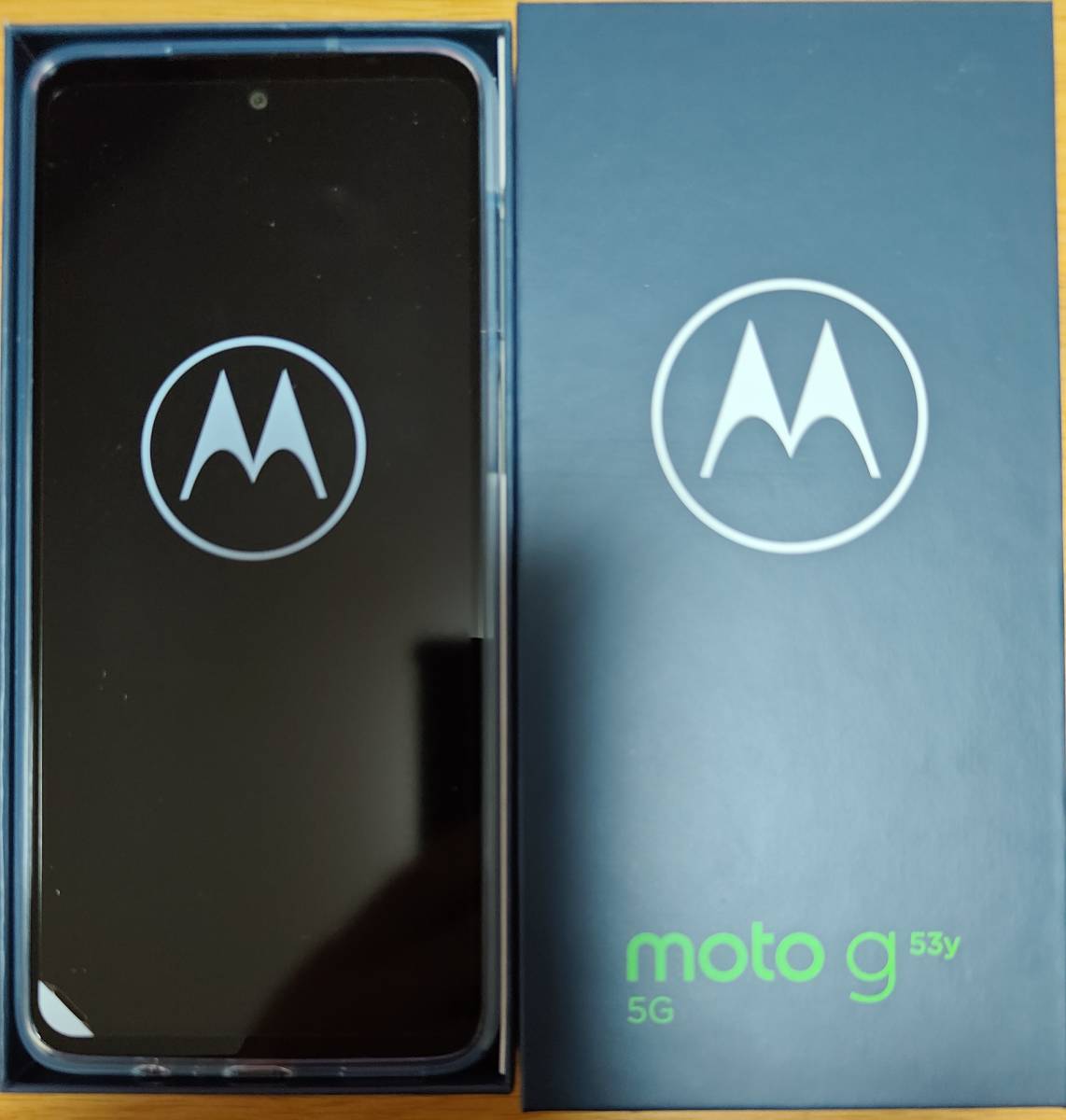 新品・未使用】Motorola モトローラ moto g53y 5G 128G インクブラック 