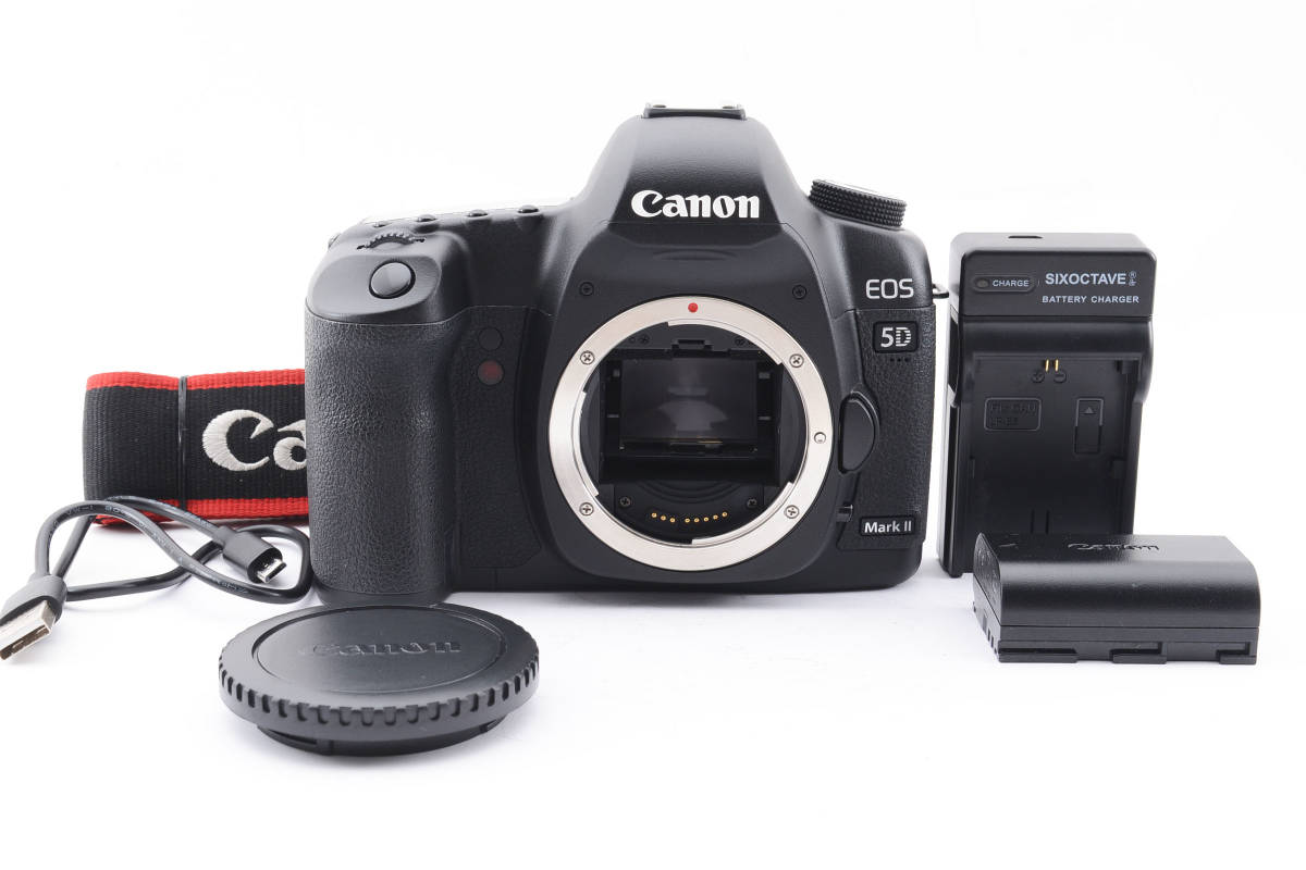 【メーカー包装済】 [美品] Canon キャノン EOS 5D Mark II デジタル一眼カメラ #1967954 キヤノン