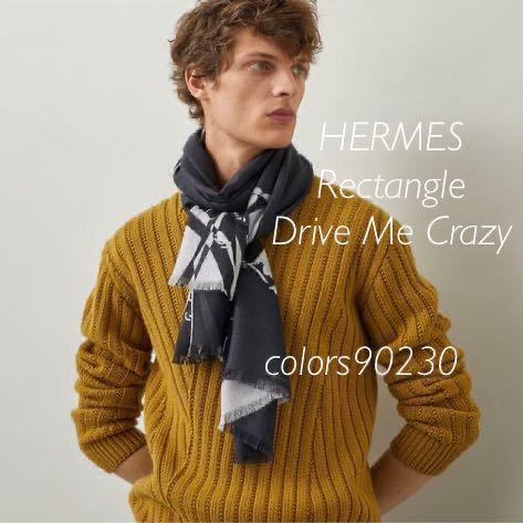 未使用】HERMES カシミア大判ストール-