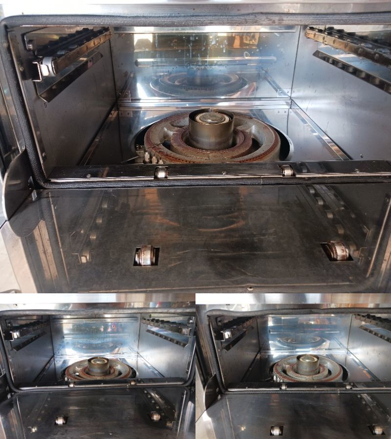 福岡～2019年 マルゼン 涼厨立体自動炊飯器 MRC-CX3FD 5升×3段 単相100V 店舗 厨房機器 炊飯器 フッ素樹脂加工炊飯器3個付き _画像5