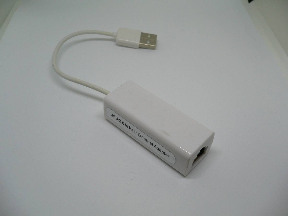 【新品】 クリップポスト便 USB2.0 イーサネット 有線LAN接続用 USB アダプター(USB:2.0toFast Ethernet Adapter 白) 13_画像8