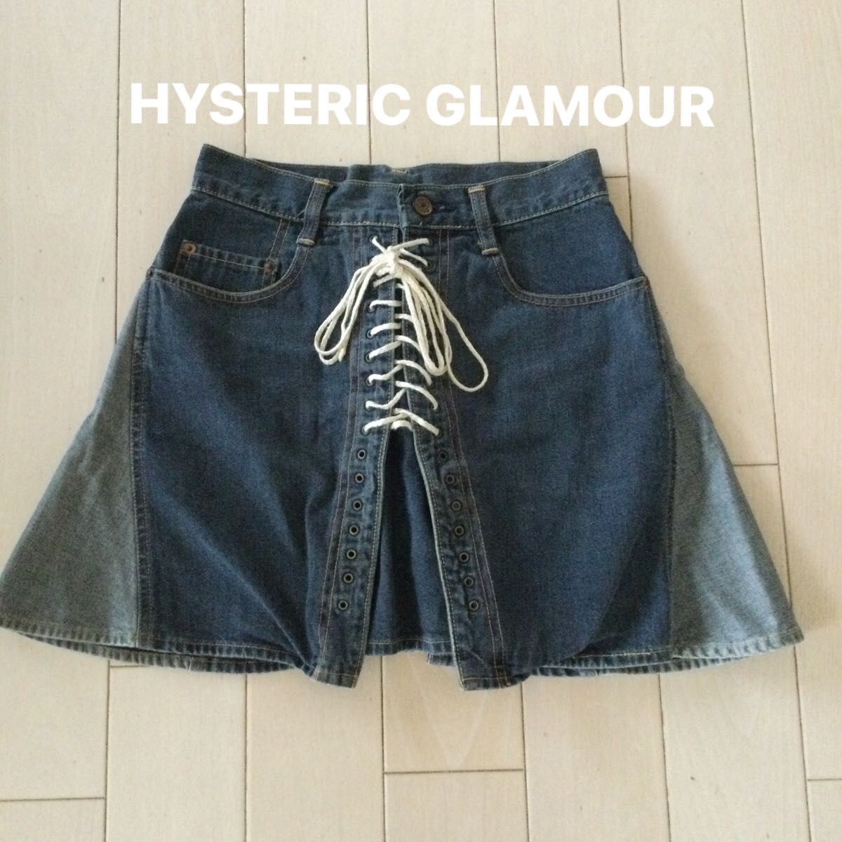 HYSTERIC GLAMOUR ヒステリックグラマー  デニムミニスカート デニムスカート KINKY オゾンコミュニティ