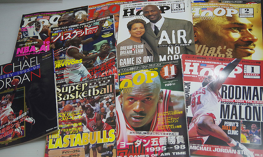 ■HOOP・月刊バスケットボール・雑誌 12冊セット 95～99　マイケルジョーダン_画像2