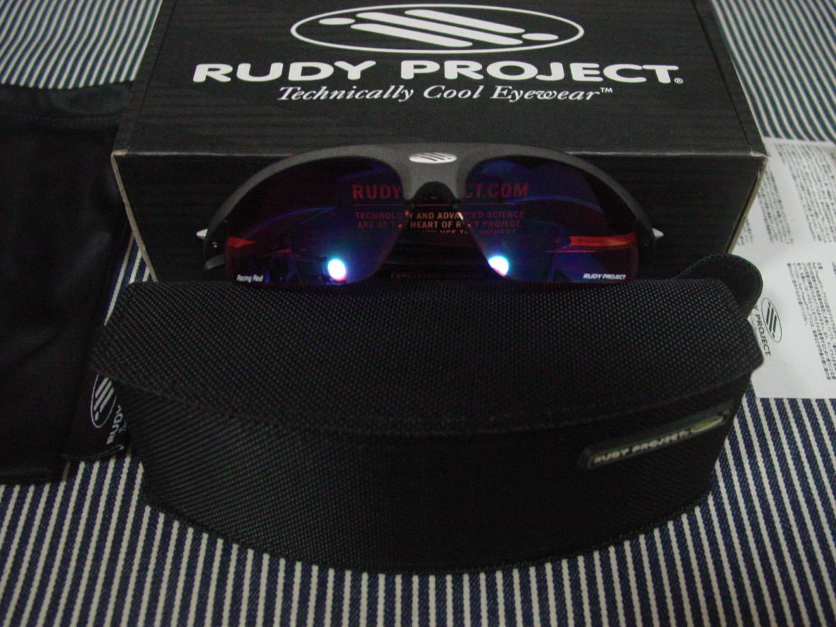 RUDY PROJECT RYDON SX sunglasses black matted frame racing re drain z unused rare out of print goods Rudy Project Japan regular agency goods 