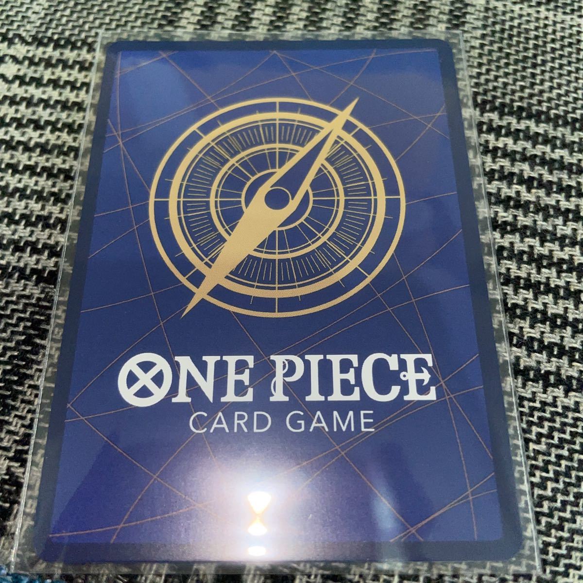 ワンピース one piece 新時代の主役　カードゲーム　OP05-005 カラス　レア　R BANDAI 新品未使用　スリーブ　カード_画像2