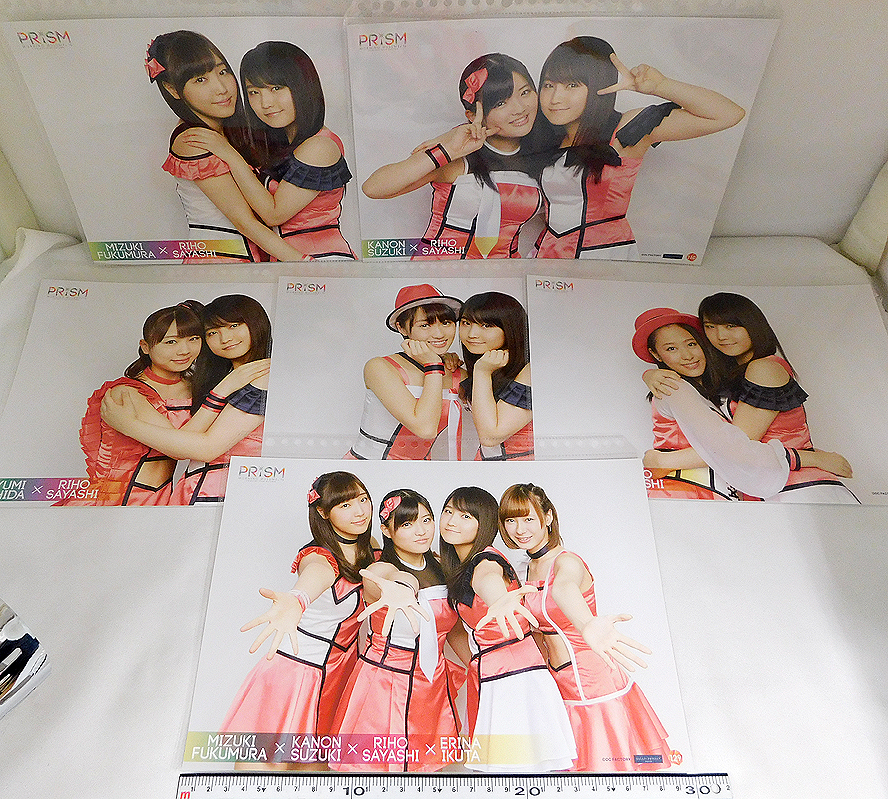 鞘師里保 モーニング娘。'15 秋 PRiSM 2ショット+9期集合 ピンナップ