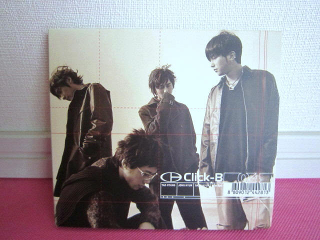 K-POP♪ Click-B クリックビー 4集「Cowboy」韓国盤CD 廃盤！希少！入手困難！美品！（7人→4人の初アルバム）_送料無料！再生確認済み♪