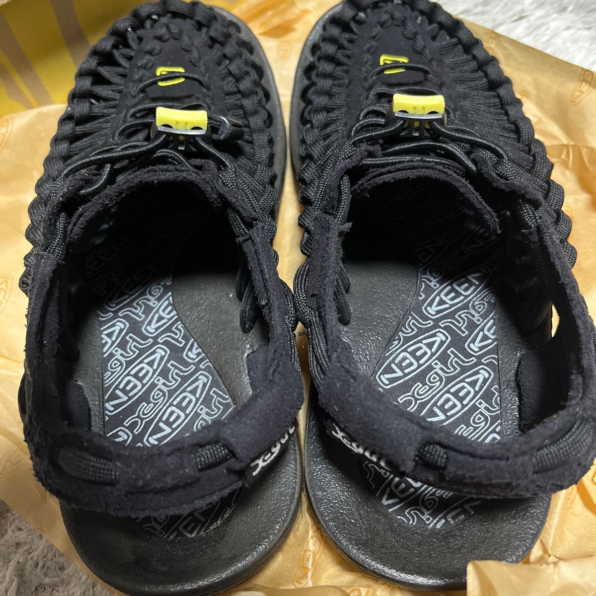 KEEN キーン　エックスガール  X-girl コラボ　UNEEK BLACK ブラック　24.5cm