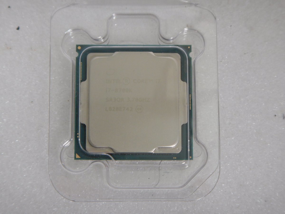 かわいい！ 【サイコム】 Intel u0829F BULK @Used@ (LGA1151) i7-8700K Core Core i7