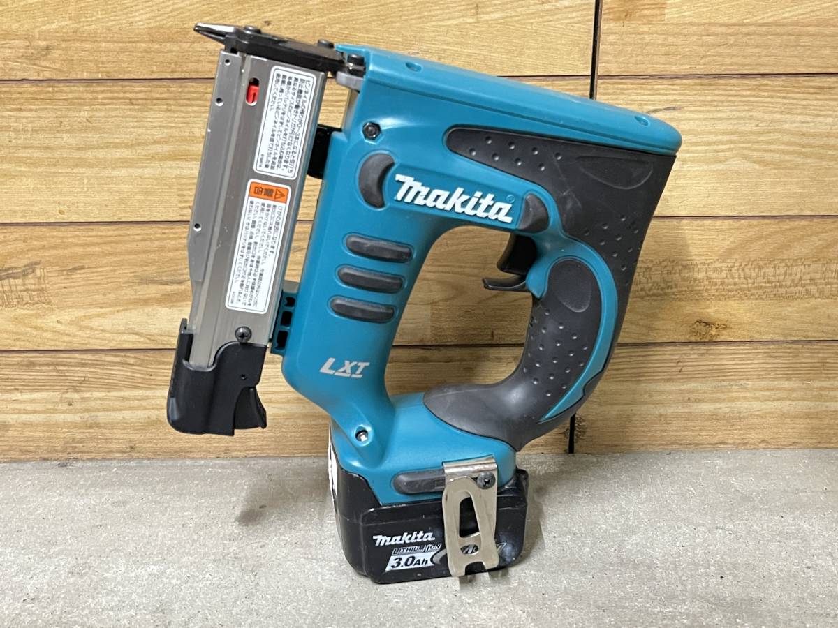 ☆美品☆makita マキタ 14.4V 充電式ピンタッカ PT350D バッテリー1個