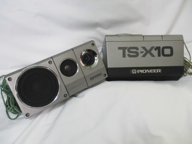 ヤフオク! - パイオニア PIONEER TS-X10 スピーカー 左右...