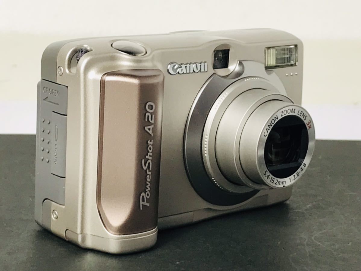 全ての A20 PowerShot Canon キャノン 動作品 単三電池駆動 デジカメ