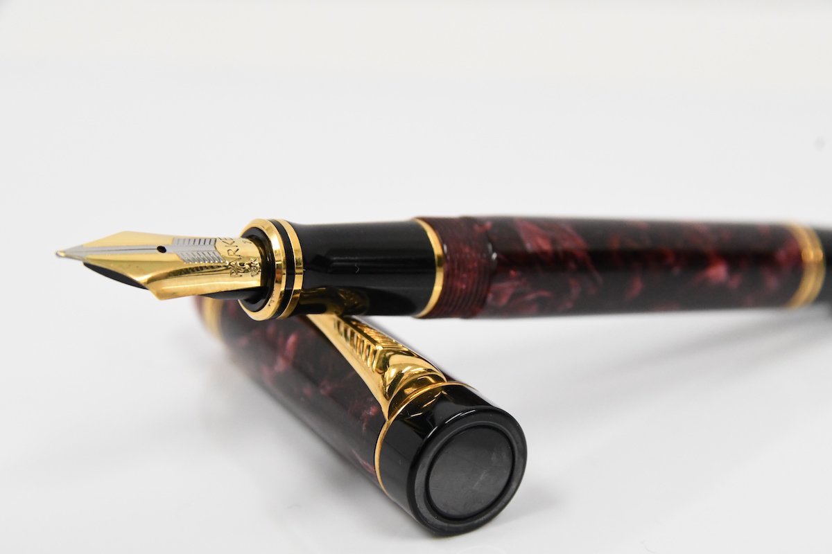 PARKER パーカー DUOFOLD デュオフォールド 18K 750 F センテニアル