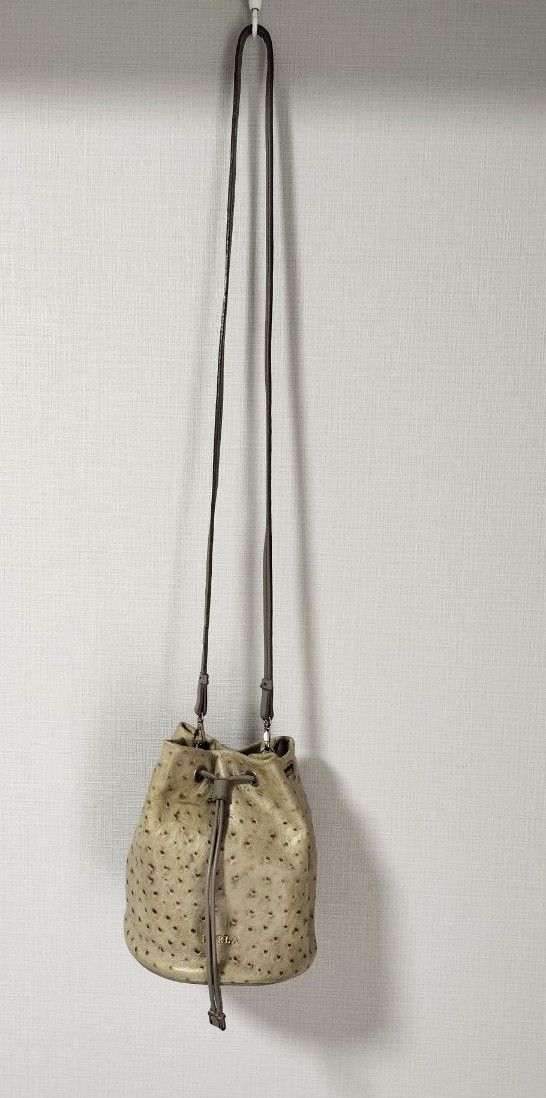 FURLA フルラ 巾着バッグ 巾着型 2way ショルダーバッグ FURLA フルラ 巾着バッグ 巾着型 2way ショルダーバッグ