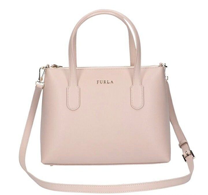 フルラ FURLA ハンドバッグ ショルダー バッグ 2way ピンクベージュ