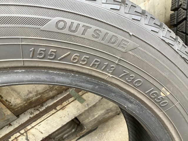 MIT 23072733 YOKHAMA Yokohama Tire Ice Guard (2020) 155/65 R13 4 pcs set gome private person shipping un- possible nearest business office branch cease company name chronicle 
