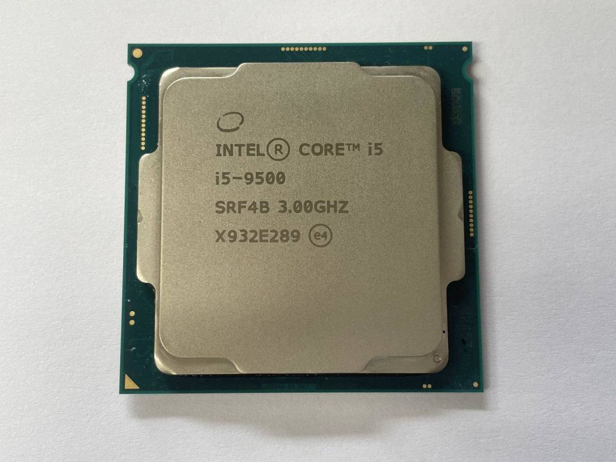 中古】Intel CPU i5-9500/3.00GHZ - パーツ