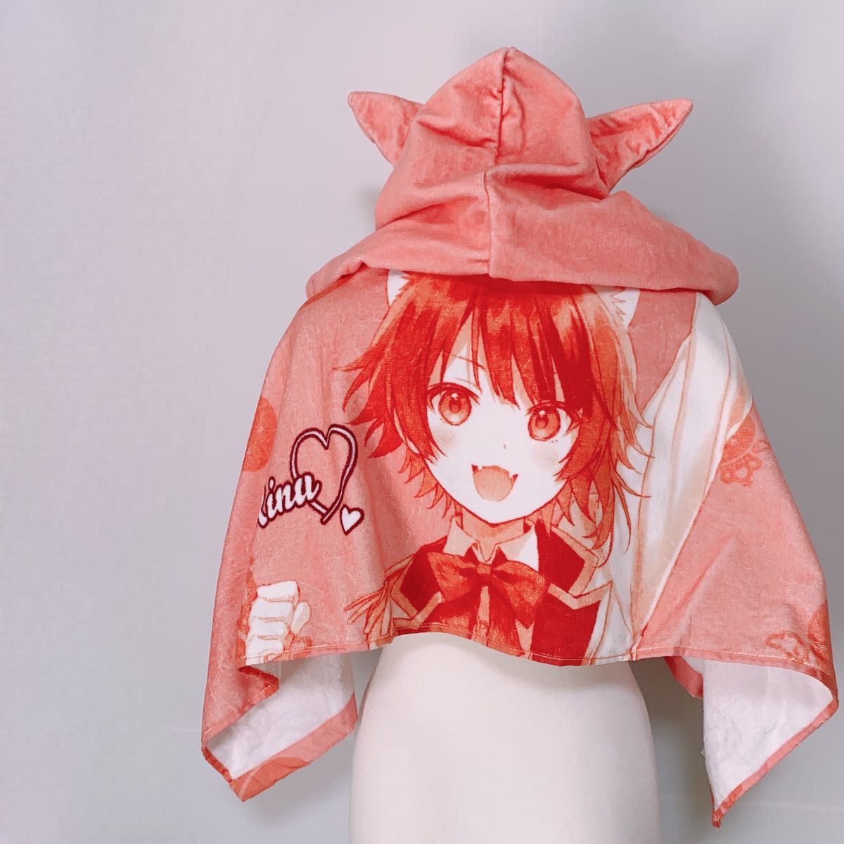 莉犬くん 猫耳フード付きタオル りいぬくん すとぷり LIVE 莉犬くん 猫耳フード付きタオル りいぬくん すとぷり LIVE