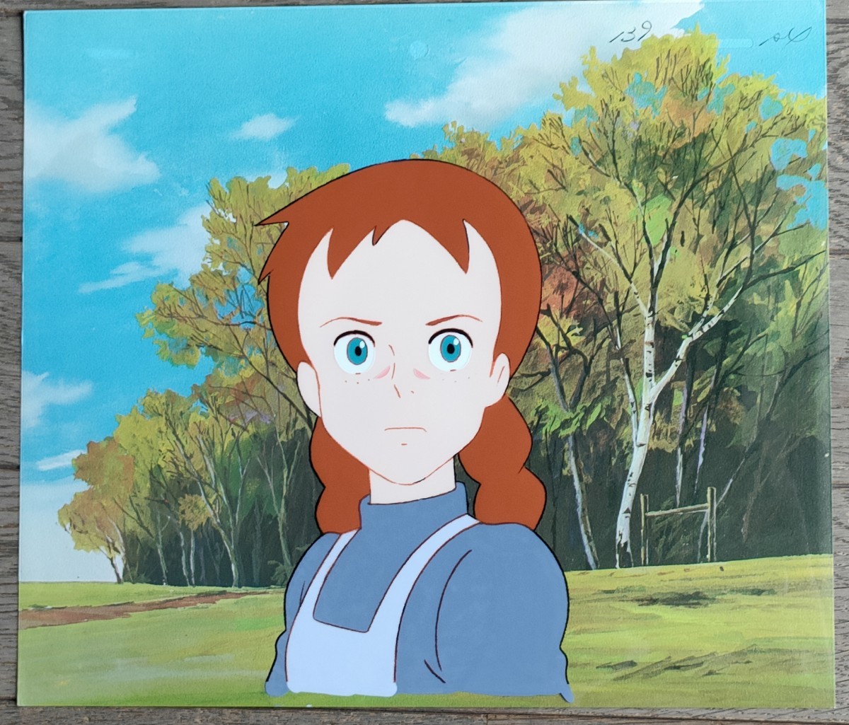 【セル画】赤毛のアン セル画  印刷 ジブリ 背景付 宮崎駿 の画像2