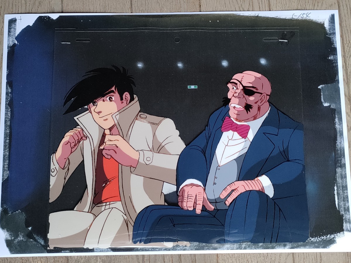 セル画】 あしたのジョー セル画 コピー背景付 矢吹丈 セル画】 あしたのジョー セル画 コピー背景付 矢吹丈