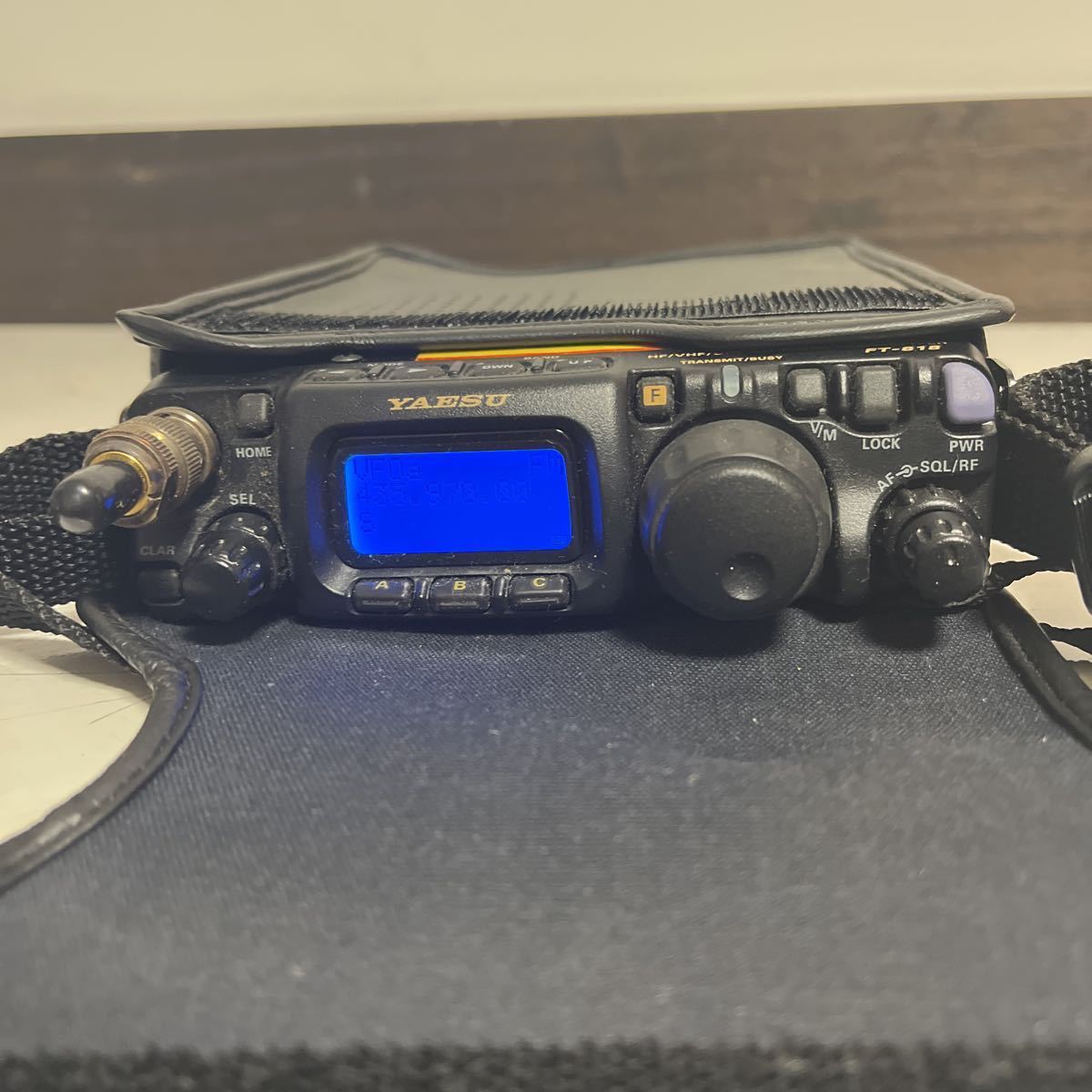 YAESU FT-818☆通電確認済み☆ソフトケース(csc-83)、マイク(mh-31