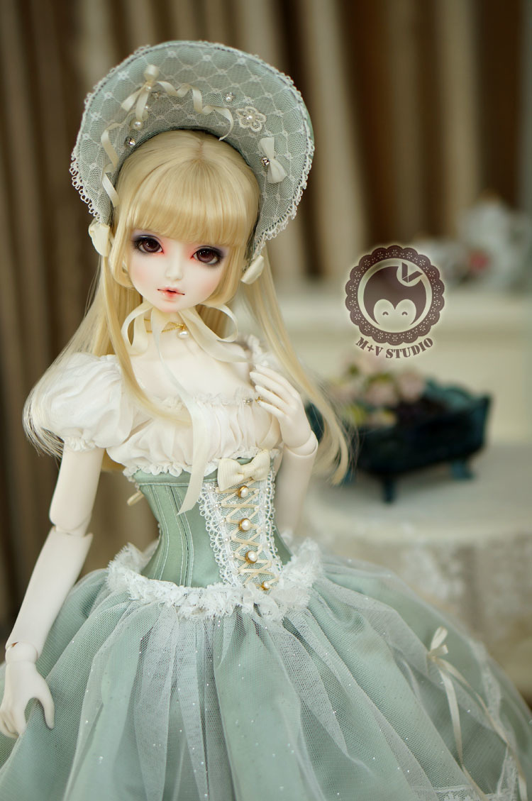 話題の人気 SD16、DD (M/L/L寄せ胸)、ビスチェドレスお洋服7点セット