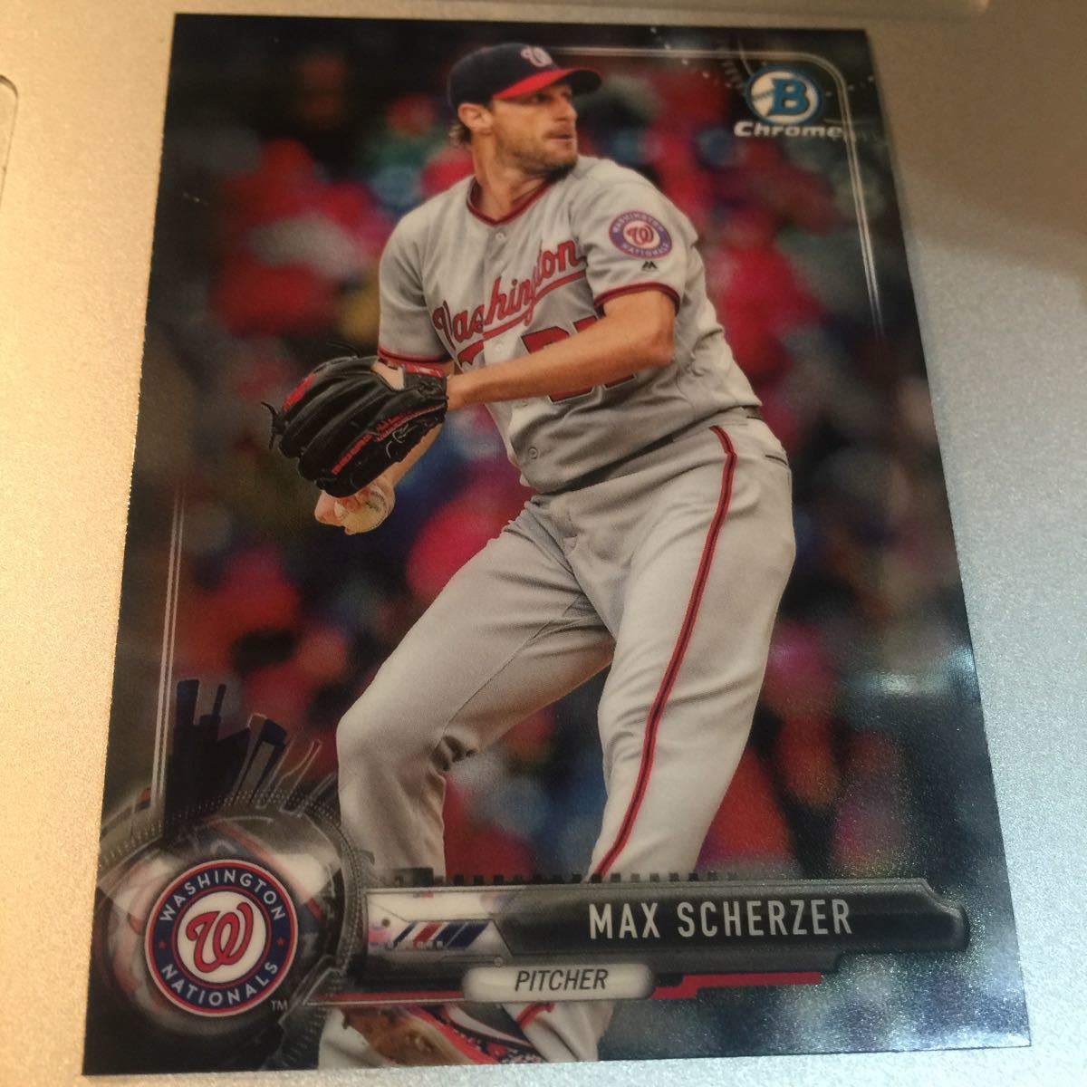 2017 bowman chrome MAX SCHERZER_画像1