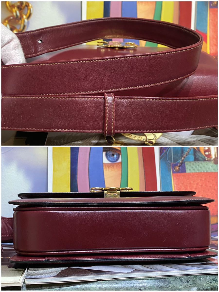 希少 レア VINTAGE OLD CELINE クラシカル ショルダーバッグ 希少 レア VINTAGE OLD CELINE クラシカル ショルダーバッグ