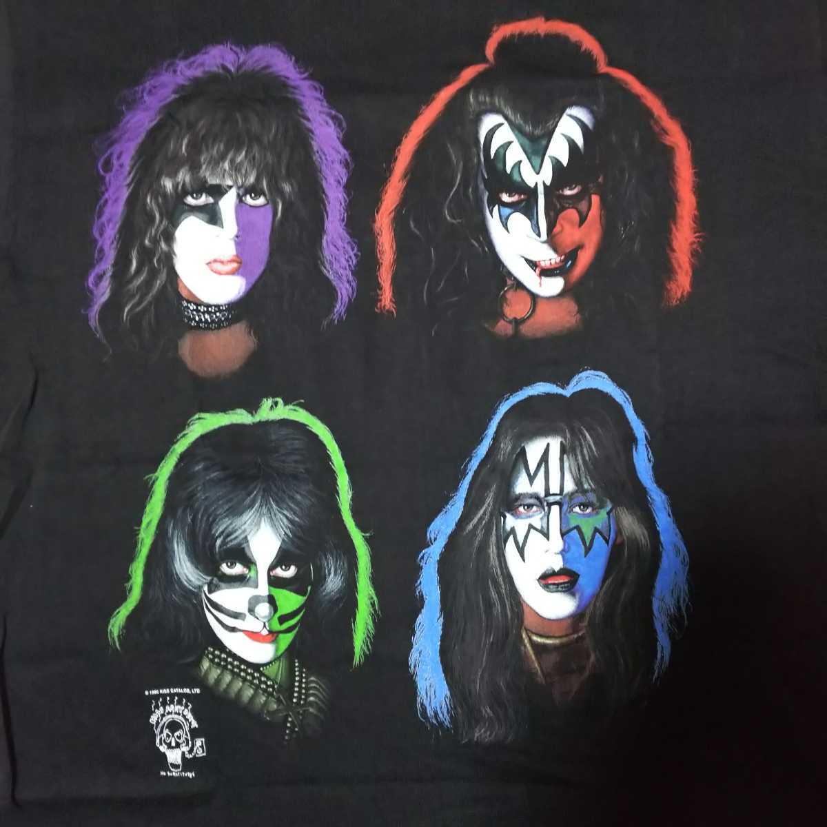 96年 キッス ツアーTシャツ ② デッドストック kiss バンドt_画像2