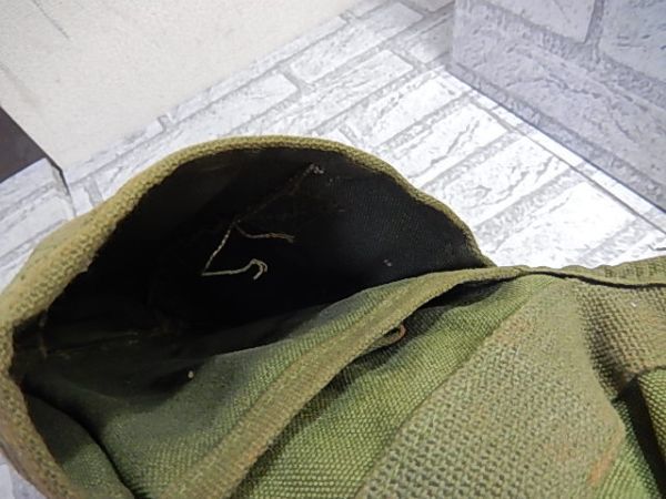 D88 ◆US PRC アンテナポーチ CW-503/PRC-25 コットン OD◆米軍◆サバゲー！_画像6