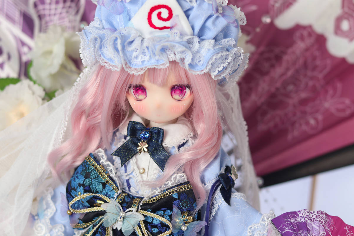 東方プロジェクト 西行寺幽々子 衣装+ウィッグ(おまけ 東方プロジェクト 西行寺幽々子 衣装+ウィッグ(おまけ