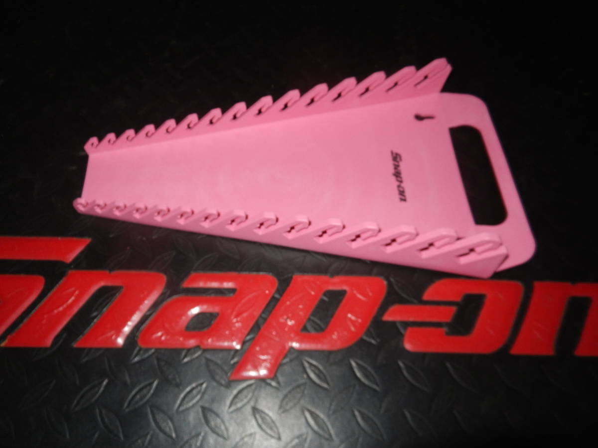 * Snap-on rack holder spanner glasses snap-on box tool storage rare limitation rare new color pink 15ps.@ storage new goods unused goods 