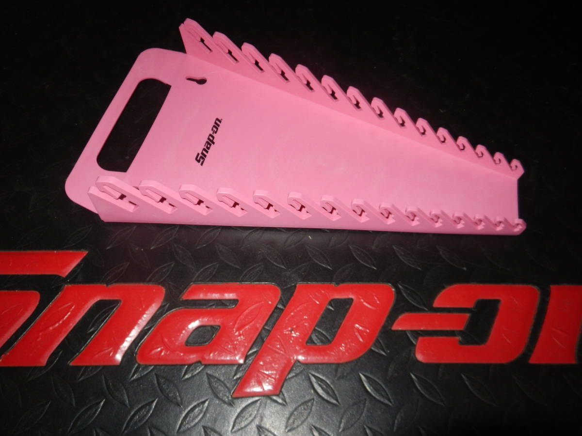 * Snap-on rack holder spanner glasses snap-on box tool storage rare limitation rare new color pink 15ps.@ storage new goods unused goods 