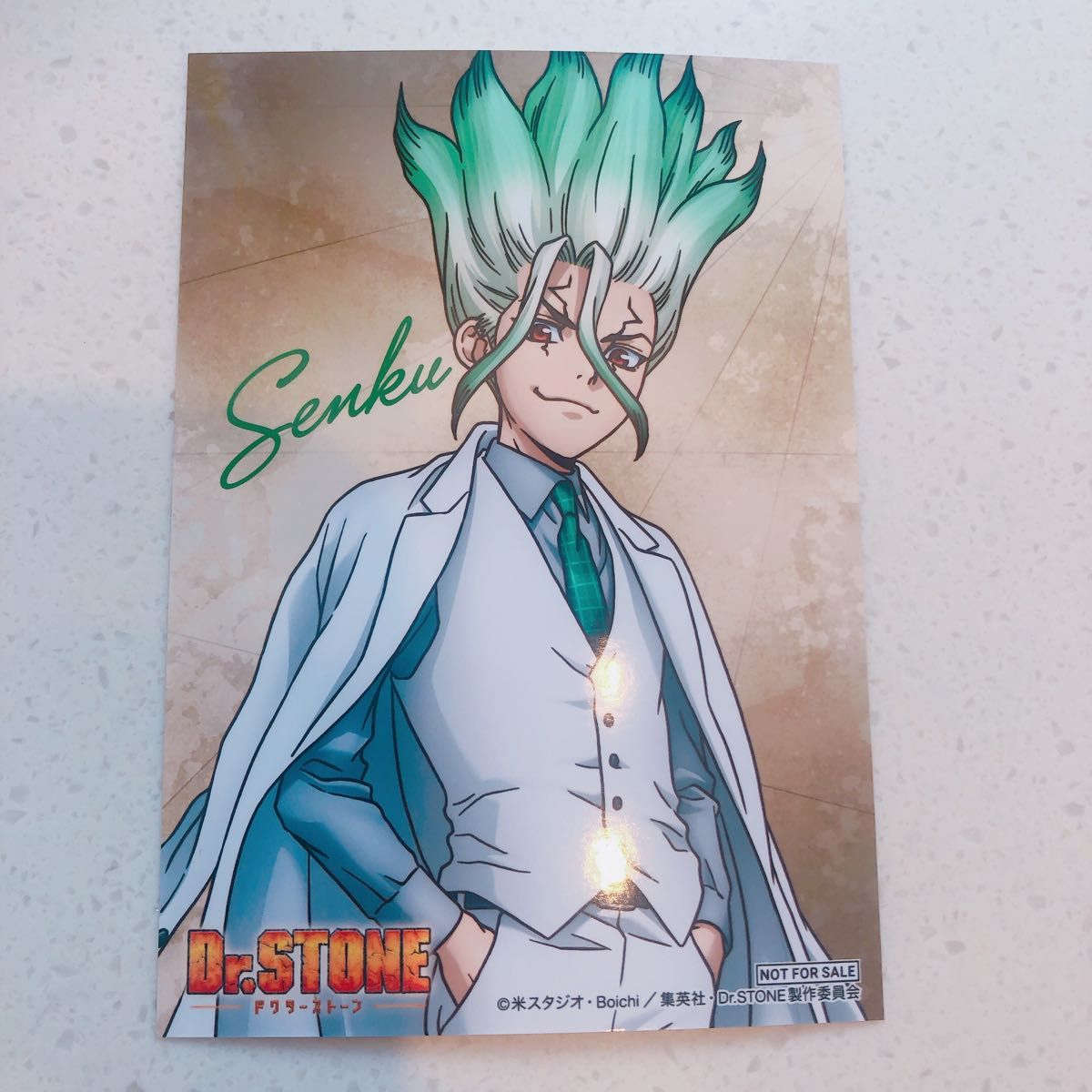 Dr.STONE コラボ ショップ　石神千空  千空　ダッシュストア　ブロマイド ドクスト　ドクターストーン