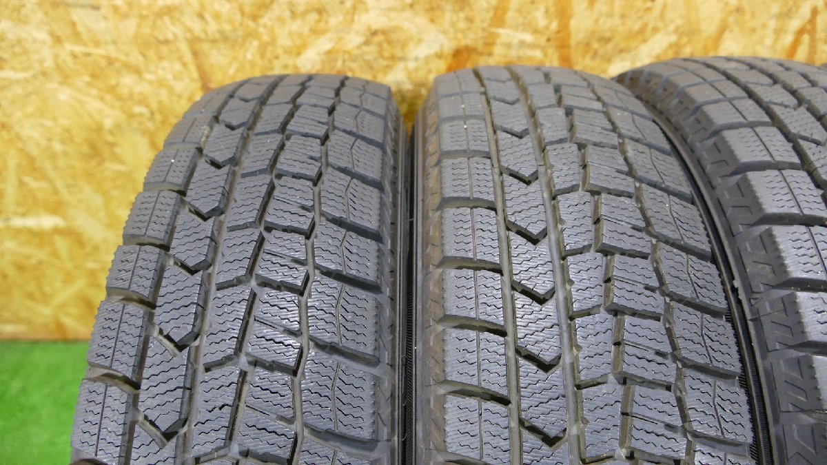 R4345IS ダンロップ ウインターマックス WM02 155/80R13 79Q 13インチ スタッドレス タイヤ 19年製 4本_画像3