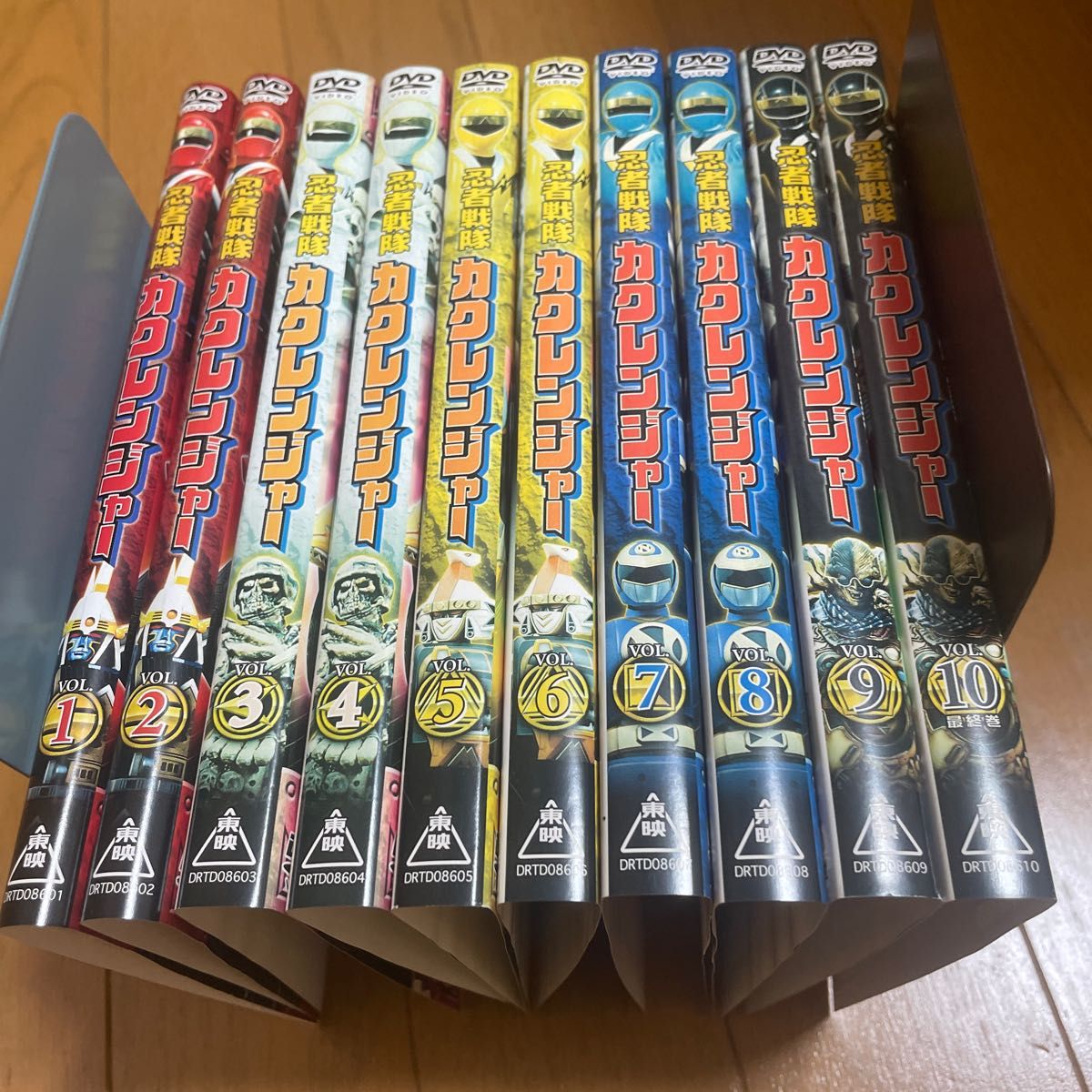忍者戦隊　カクレンジャー　DVD全10巻セット