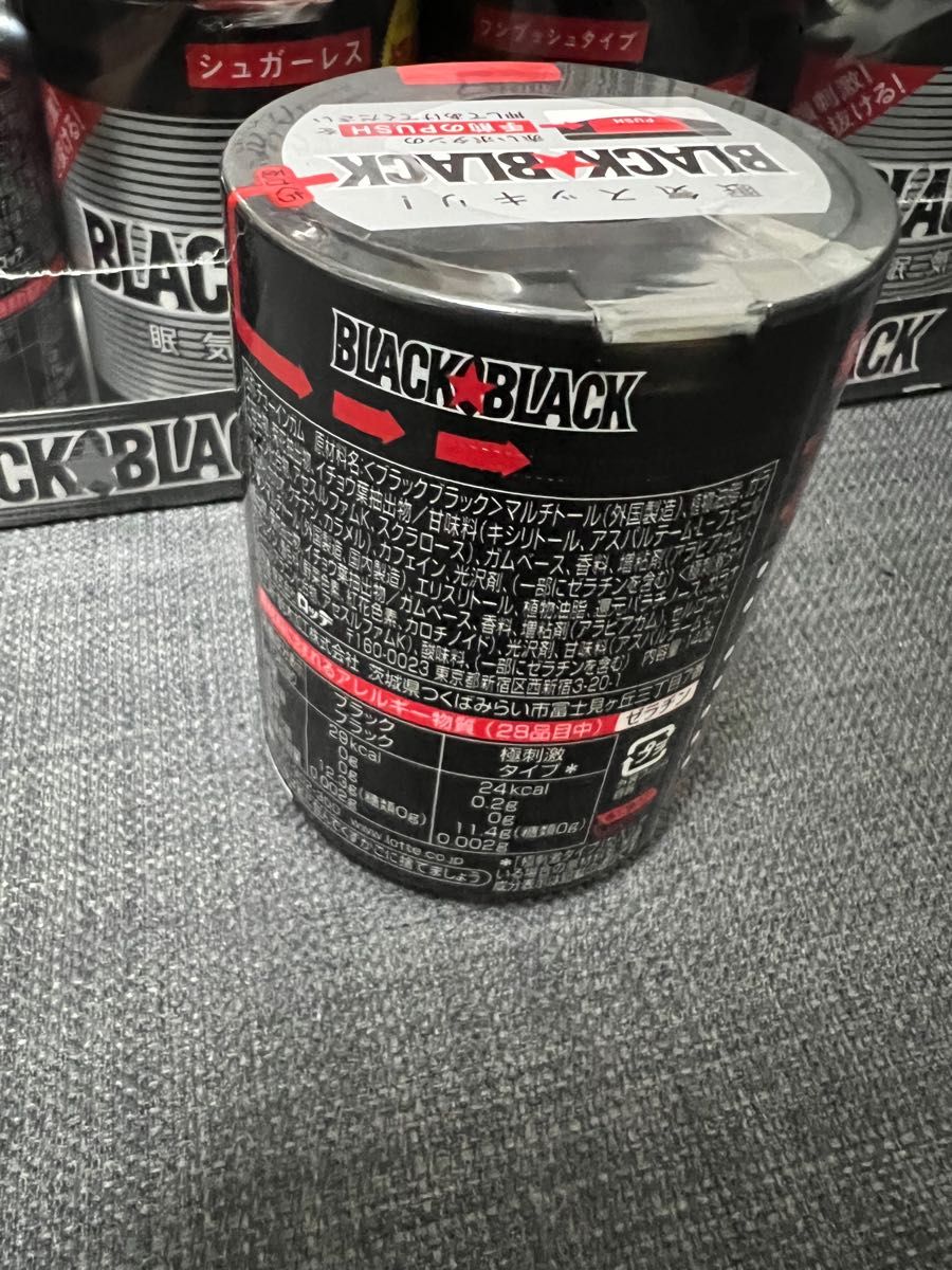 BLACK BLACK ガム ワンプッシュ ボトル 18個セット
