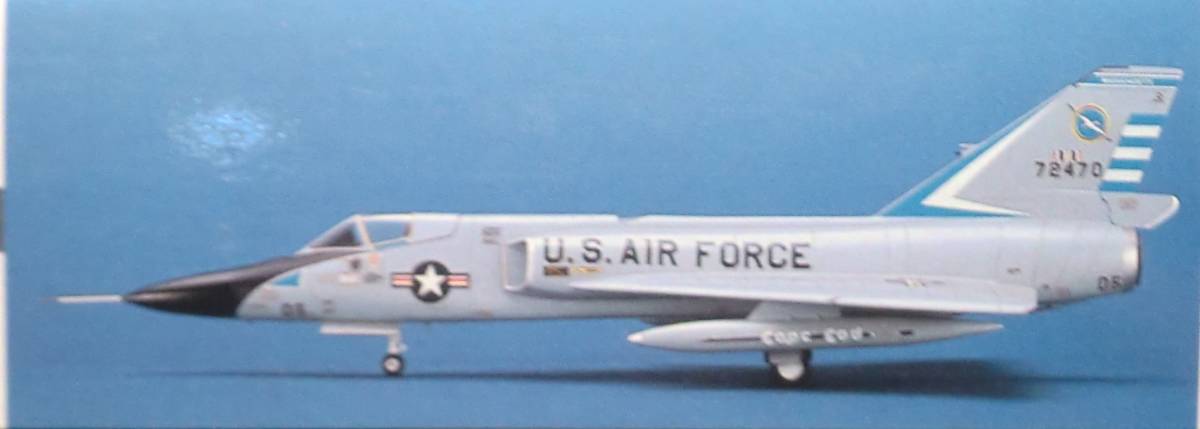 【ハセガワ】 アメリカ空軍迎撃戦闘機　F-106A　“デルタダート” 【未組立】_画像4