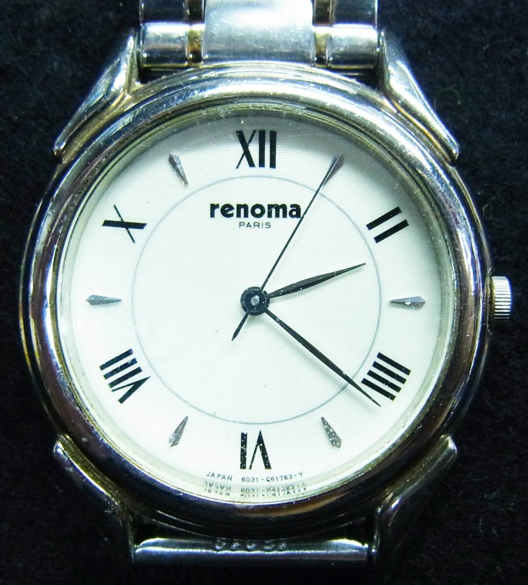 renoma レノマ☆腕時計 6031-G13036 アナログ クォーツ☆ジャンク品☆Y2671009_画像2